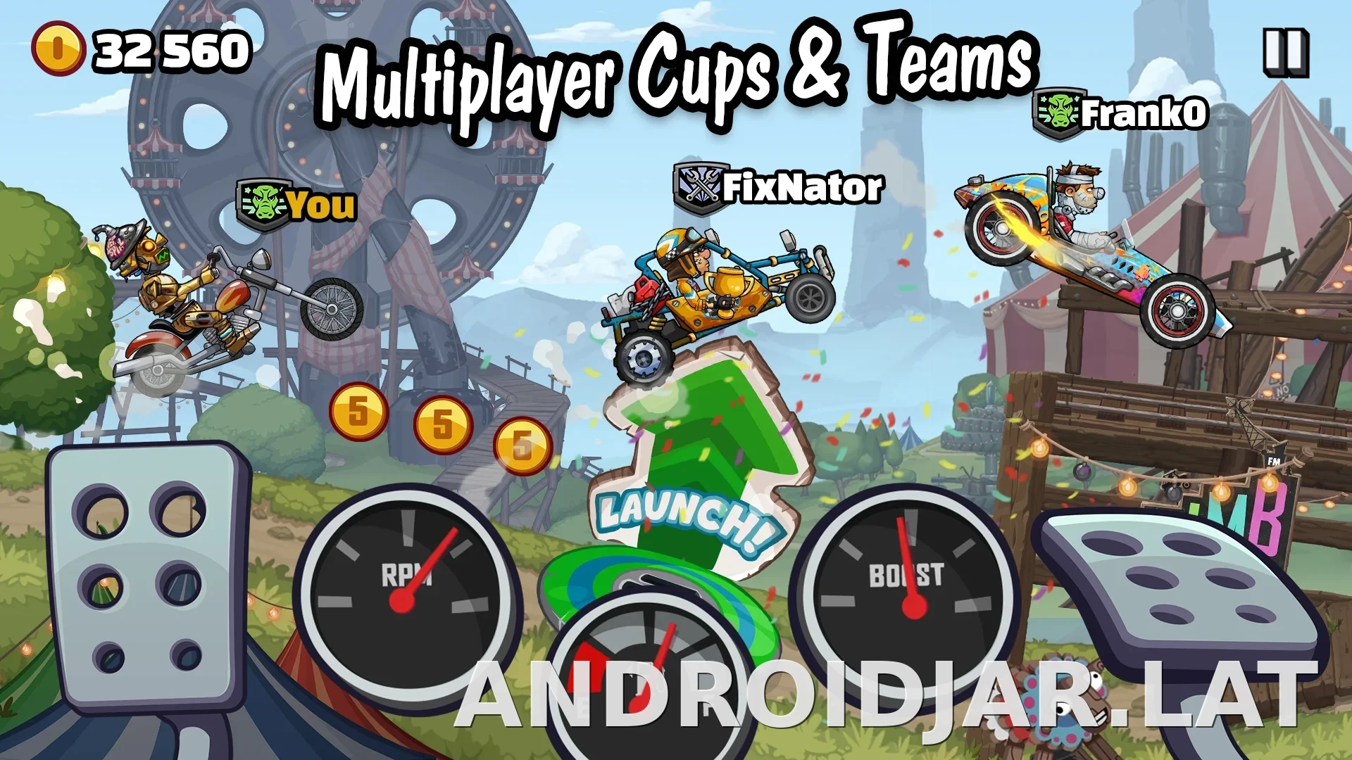Hill Climb Racing 2 скриншот 3
