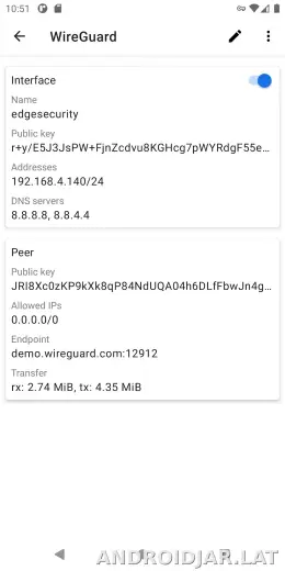 WireGuard скриншот 2